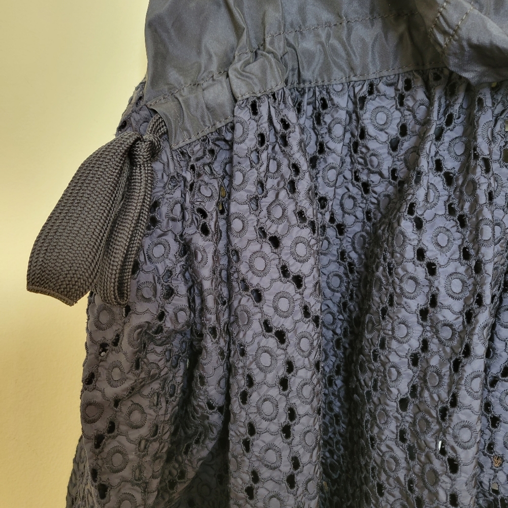 Moncler Obsidienne lace eyelet jacket NWT size 0/xs - Picture 6 of 12